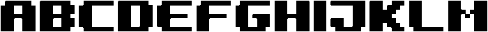 Gaming Regular otf (400) Font UPPERCASE