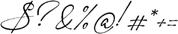 Gamlowfei Italic otf (400) Font OTHER CHARS