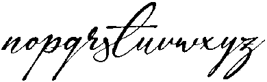 Gamlowfei Italic otf (400) Font LOWERCASE