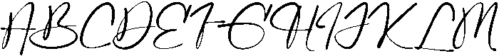 Gamlowfei otf (400) Font UPPERCASE