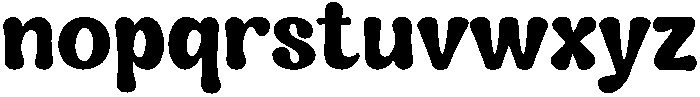 Gamon Regular otf (400) Font LOWERCASE