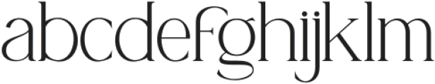Gamora-Regular otf (400) Font LOWERCASE