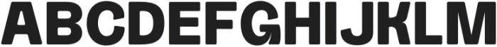 GandariaFont-Bold otf (700) Font UPPERCASE