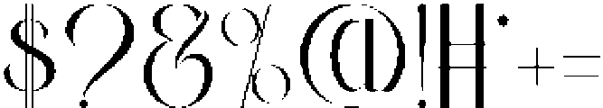 Gandis Regular ttf (400) Font OTHER CHARS