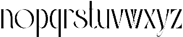 Gandis Regular ttf (400) Font LOWERCASE