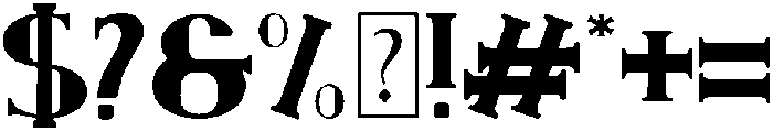 Ganesha otf (400) Font OTHER CHARS