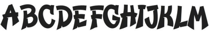 Ganevia Font Regular otf (400) Font LOWERCASE