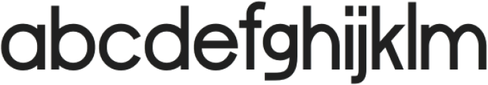 Gange-Bold otf (700) Font LOWERCASE