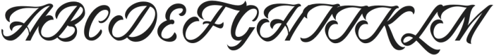 Ganglion-Regular otf (400) Font UPPERCASE