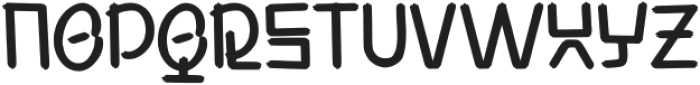 Gangmo Regular otf (400) Font UPPERCASE