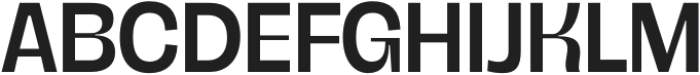 Gango Regular otf (400) Font UPPERCASE