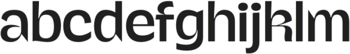 Gango Regular otf (400) Font LOWERCASE