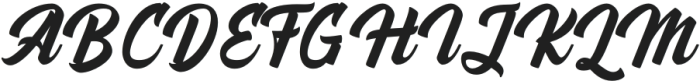Gangsters Bold otf (700) Font UPPERCASE