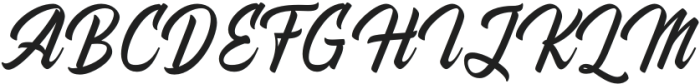 Gangsters Regular otf (400) Font UPPERCASE