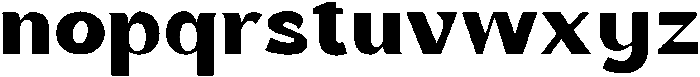 GaniaDisplay-Bold otf (700) Font LOWERCASE