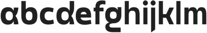 GanigaRegular otf (400) Font LOWERCASE