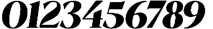 Ganik Black Slanted otf (900) Font OTHER CHARS