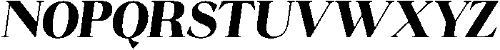 Ganik Black Slanted otf (900) Font UPPERCASE