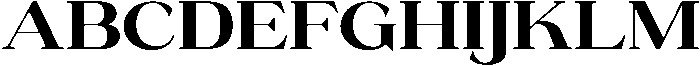 Ganik Bold Expanded otf (700) Font UPPERCASE