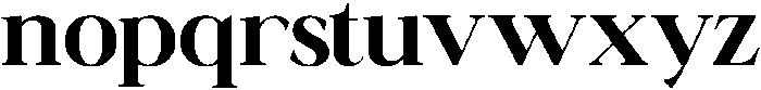 Ganik Bold otf (700) Font LOWERCASE