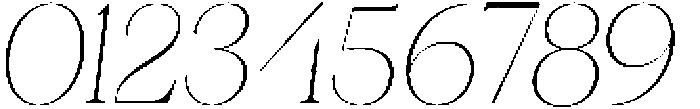 Ganik ExtLt SemCond Obliq otf (400) Font OTHER CHARS
