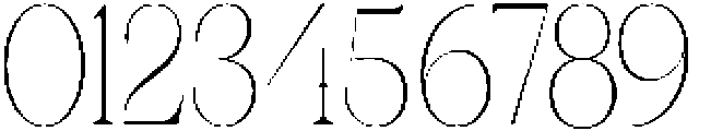 Ganik Extra Light Condensed otf (200) Font OTHER CHARS