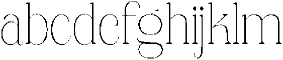 Ganik Extra Light Condensed otf (200) FONT