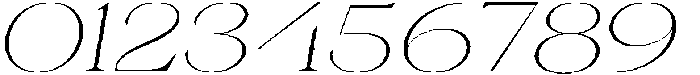 Ganik Extra Light Expanded Slanted otf (200) Font OTHER CHARS