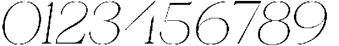 Ganik Extra Light Slanted otf (200) Font OTHER CHARS