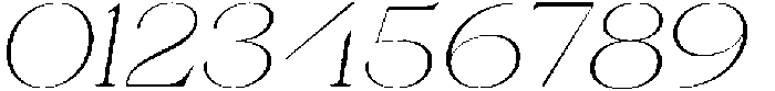 Ganik ExtraLight SemiExpanded Oblique otf (200) Font OTHER CHARS