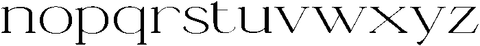 Ganik Light Expanded otf (300) Font LOWERCASE