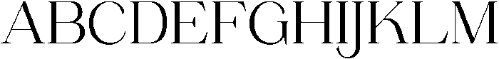Ganik Regular otf (400) Font UPPERCASE