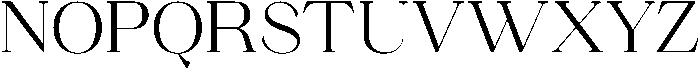 Ganik Regular otf (400) Font UPPERCASE