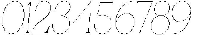 Ganik Thin Condensed Slanted otf (100) Font OTHER CHARS