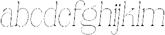 Ganik Thin Condensed Slanted otf (100) FONT
