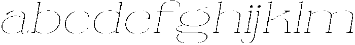 Ganik Thin Expanded Slanted otf (100) FONT