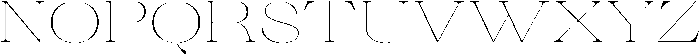 Ganik Thin Expanded otf (100) Font UPPERCASE