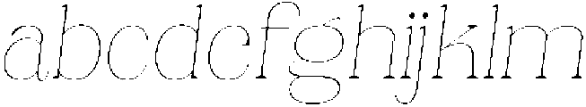 Ganik Thin Semi Condensed Slanted otf (100) FONT