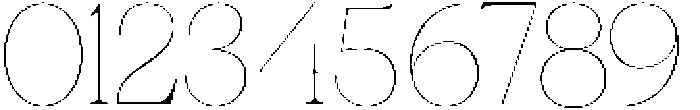 Ganik Thin Semi Condensed otf (100) Font OTHER CHARS