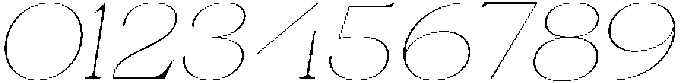 Ganik Thin Semi Expanded Slanted otf (100) Font OTHER CHARS
