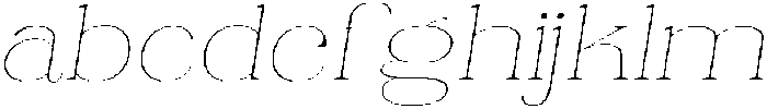 Ganik Thin Semi Expanded Slanted otf (100) FONT