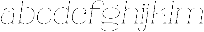 Ganik Thin Slanted otf (100) FONT