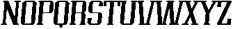 Ganirus Italic otf (400) Font LOWERCASE