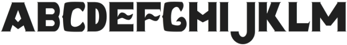 Ganley-Regular otf (400) Font UPPERCASE