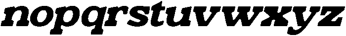 Ganttie Italic otf (400) Font LOWERCASE