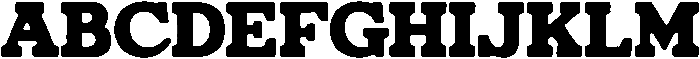 Ganttie Rought otf (400) Font UPPERCASE