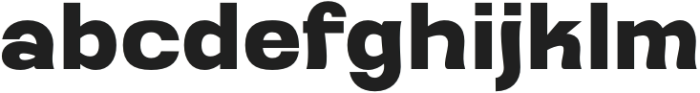 Ganyota Extra Bold otf (700) Font LOWERCASE