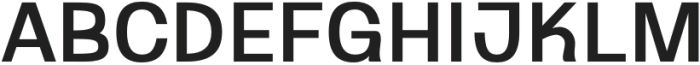 Ganyota Medium otf (500) Font UPPERCASE