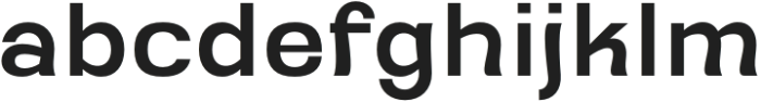 Ganyota Medium otf (500) Font LOWERCASE