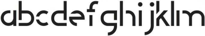 Gaper otf (400) Font LOWERCASE